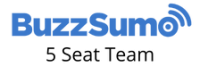 5 Seat User Buzzsumo- Reseller Package - $3 Each