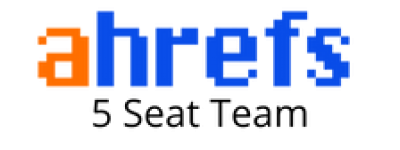 5 Seat User Ahrefs- Reseller Package - $35 Each