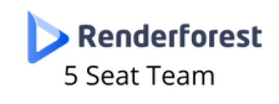 5 Seat User Renderforest - Reseller Package - $5 Each